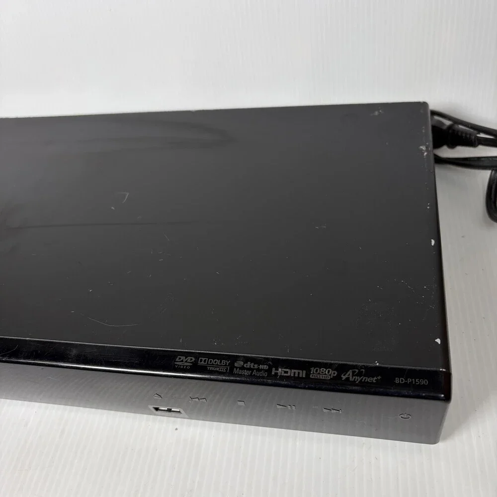 Samsung BD-P1590 Blu-ray Disc Player 1080p Full HD Anynet+ HDMI USB LAN DVD